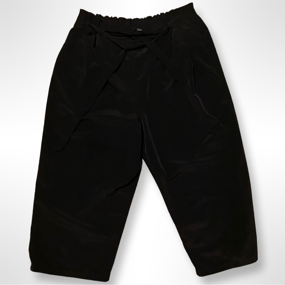 Rue21 Black Self-Tie Dress Pants